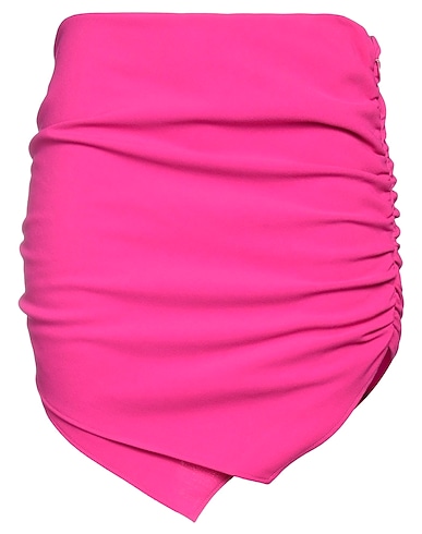 THE ATTICO Mini skirt FUCSIA 68% Polyester, 29% Viscose, 3% Elastane