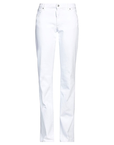 DSQUARED2 Pantaloni jeans Bianco 98% Cotone, 2% Elastan