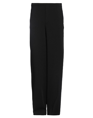 FERRAGAMO Casual trouser Black 55% Viscose, 40% Polyamide, 5% Polyurethane