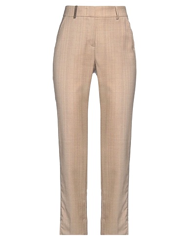 PESERICO Casual trouser ICON 4718 Camel 98% Virgin Wool, 2% Elastane