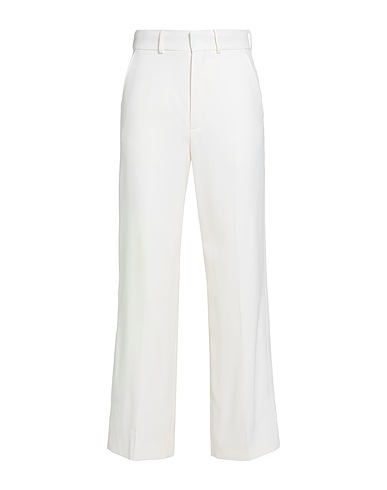 CASABLANCA Casual trouser Ivory 100% Virgin Wool