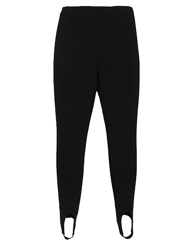 BALMAIN Leggings Black 54% Cotton, 42% Polyamide, 4% Elastane