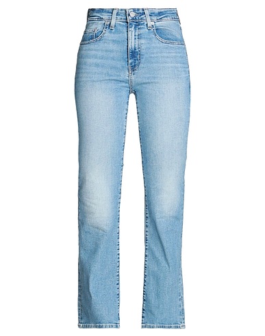 LEVI'S Denim trousers 725 HIGH RISE BOOTCUT Blue 85% Cotton, 7% Lyocell, 6% Elastomultiester, 2% Elastane