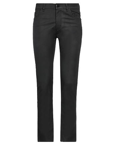 MILLE900QUINDICI Casual trouser NERO 97% Cotton, 3% Elastane