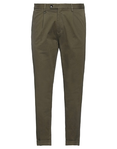 OUT/FIT Chinos Militärgrün 97% Baumwolle, 3% Elastan