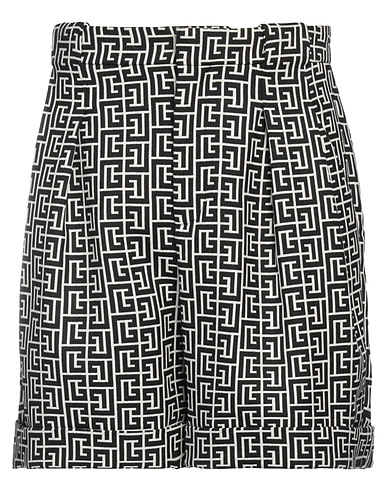BALMAIN Shorts & Bermuda White 100% Wool
