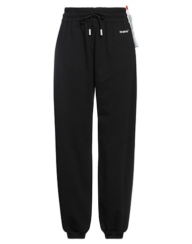 OFF-WHITE™ Hosen Schwarz 100% Baumwolle, Elastan