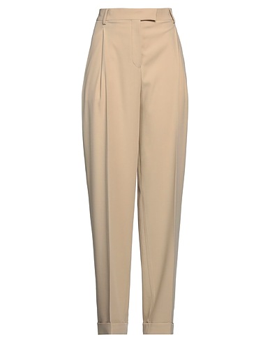 FERRAGAMO Casual trouser Beige 100% Virgin Wool