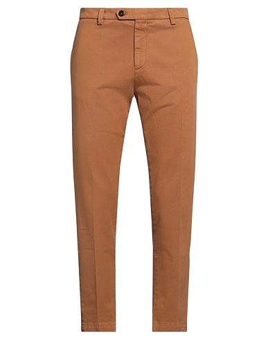OUT/FIT Pantalone Cammello 97% Cotone, 3% Elastan