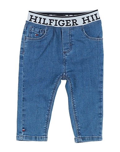 TOMMY HILFIGER Denim trousers Blue 98% Cotton, 2% Elastane