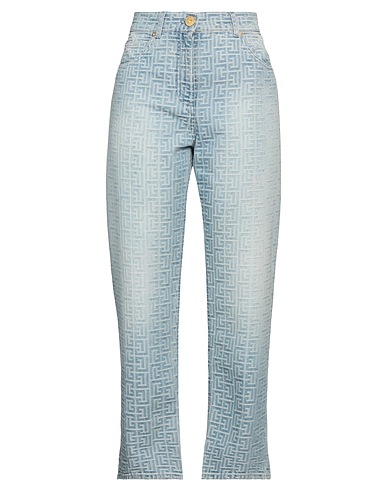 BALMAIN Pantalon en jean 100% Coton