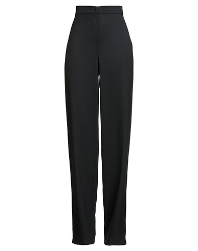 FACE TO FACE STYLE Casual pants Black 60% PES - Polyethersulfone, 35% Rayon, 5% Elastane