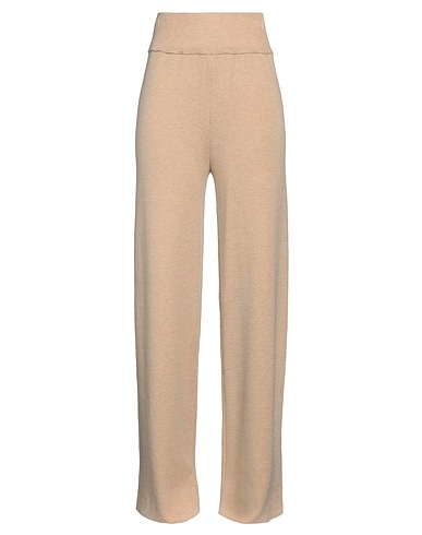 DIKTAT Casual trouser Beige 50% Viscose, 30% Polyamide, 20% Merino Wool