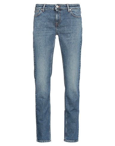 TRUSSARDI Denim pants Blue 99% Cotton, 1% Elastane