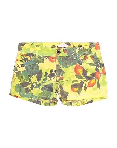 GAUDÌ Shorts & Bermuda Light green 97% Cotton, 3% Elastane