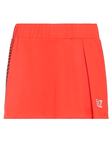 EA7 Minifalda Naranja 95% Poliéster, 5% Elastán