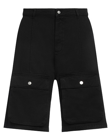 ENTERPRISE JAPAN Shorts & Bermuda Black 100% Cotton