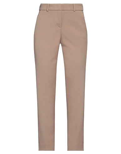 PESERICO Hosen EASY Khaki 64% Polyester, 27% Viskose, 6% Baumwolle, 3% Elastan