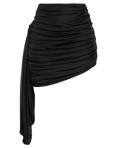ANDREĀDAMO Mini skirt Black 100% Viscose