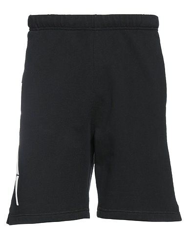 HERON PRESTON Shorts & Bermuda Black 100% Cotton