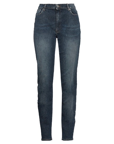 TRUSSARDI Denim pants Blue 97% Cotton, 3% Elastane