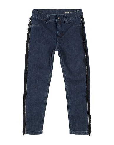 DONDUP Denim trousers Blue 92% Cotton, 6% Elastomultiester, 2% Other Fibres