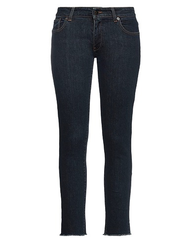 GATTINONI Denim trousers Blue 98% Cotton, 2% Elastane