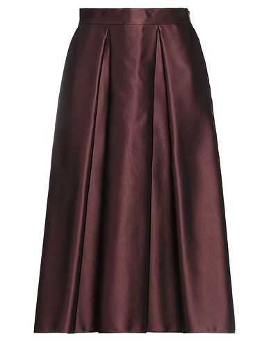 FABIANA FILIPPI Midi skirt Plum 100% Polyester