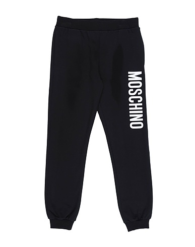 MOSCHINO TEEN Pantalone Nero 97% Cotone, 3% Elastan
