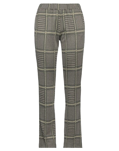 MARIA BELLENTANI Casual trouser Beige 95% Viscose, 4% Polyester, 1% Elastane