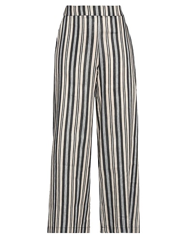 MARIA BELLENTANI Hosen Cremeweiß 50% Baumwolle, 38% Leinen, 12% Polyester