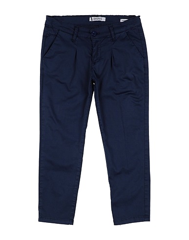 OVER/D Casual trouser Blue 98% Cotton, 2% Elastane