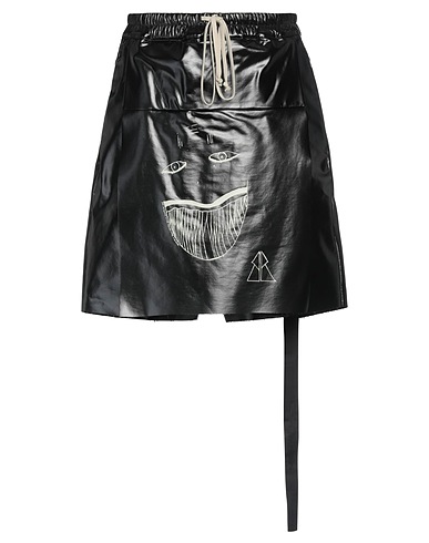 DRKSHDW by RICK OWENS Shorts & Bermuda Black 67% Cotton, 33% Polyurethane