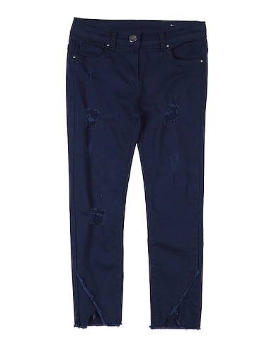 iDO Casual trouser Navy blue 98% Cotton, 2% Elastane