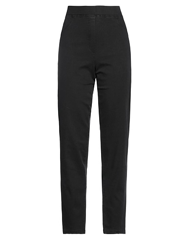 LOLA SANDRO FERRONE Pantalone Nero 70% Cotone, 28% Poliestere, 2% Elastan