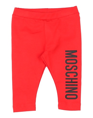 MOSCHINO BABY Leggings Rosso 95% Cotone, 5% Elastan