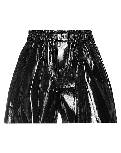 WESOSHO Shorts & Bermuda Nero 100% Poliuretano