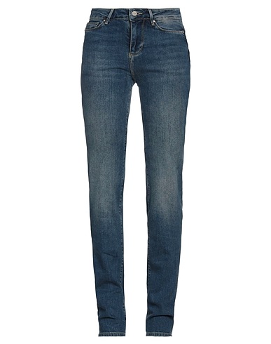 FRACOMINA Denim trousers Blue 98% Cotton, 2% Elastane