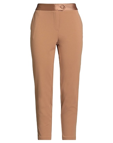 IMPERIAL Casual παντελόνι Καμηλό 95% Πολυεστέρας, 5% Ελαστάνη