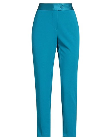 IMPERIAL Casual pants Deep teal 95% Polyester, 5% Elastane