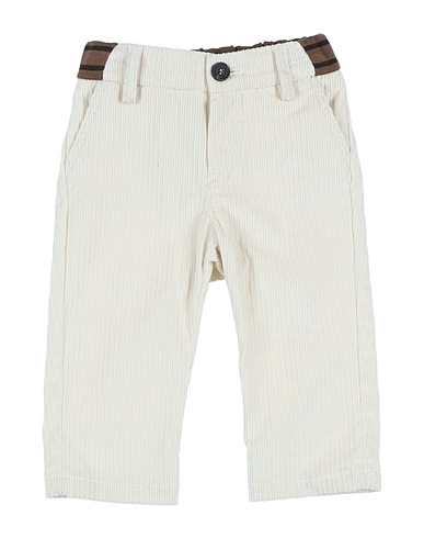 FENDI Casual trouser Ivory 98% Cotton, 2% Elastane, Polyamide