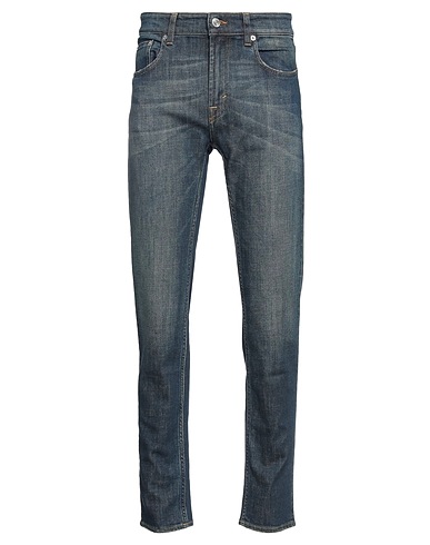 DEPARTMENT 5 Denim trousers Blue 99% Cotton, 1% Elastane