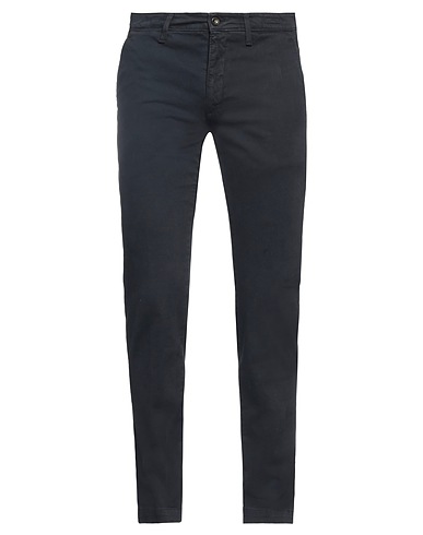 4/10 FOUR.TEN INDUSTRY Casual trouser Midnight blue 97% Cotton, 3% Elastane
