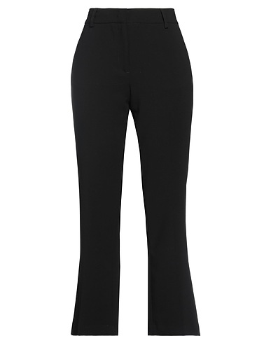 ATTIC AND BARN Casual trouser Black 62% Polyester, 32% Viscose, 6% Elastane