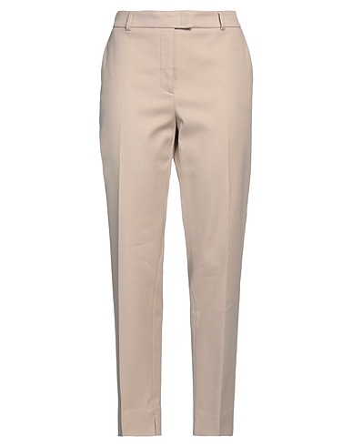 PESERICO Casual trouser Beige 97% Cotton, 3% Elastane