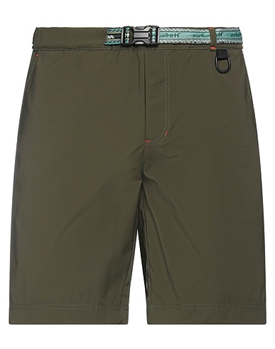 HOLUBAR Shorts & Bermudas Dunkelgrün 100% Polyester