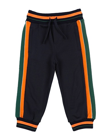 DOLCE&GABBANA Casual trouser Midnight blue 100% Cotton, Polyester, Viscose, Elastane