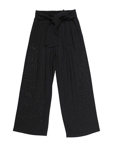 MANILA GRACE Casual pants Black 100% Viscose