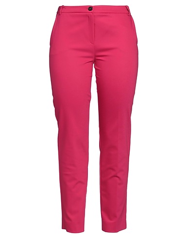 EMME by MARELLA Casual trouser Fuchsia 52% Cotton, 44% Polyamide, 4% Elastane