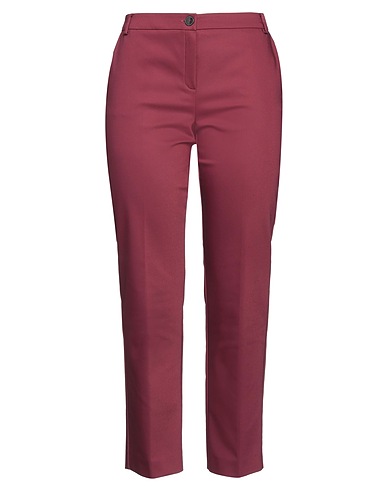 EMME by MARELLA Pantalone Bordeaux 52% Cotone, 44% Poliammide, 4% Elastan